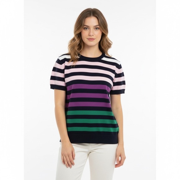 Brooks Brothers Tops - Striped Knit Top Women's Small‎ Brooks Brothers Red Fleece